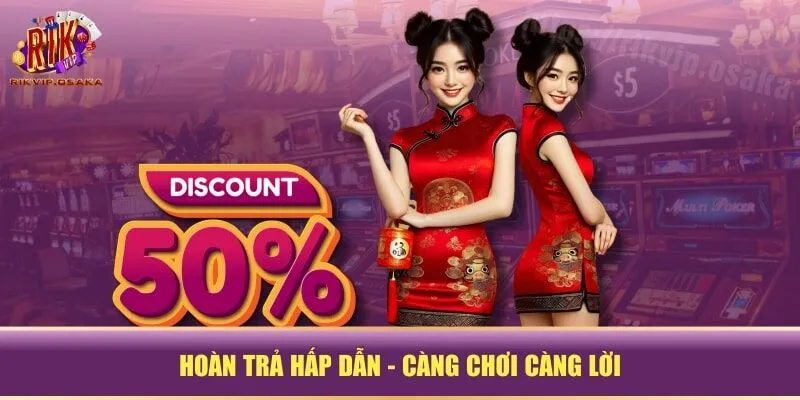 Hoàn trả hấp dẫn - Càng chơi càng lời Hoàn trả hấp dẫn - Càng chơi càng lời