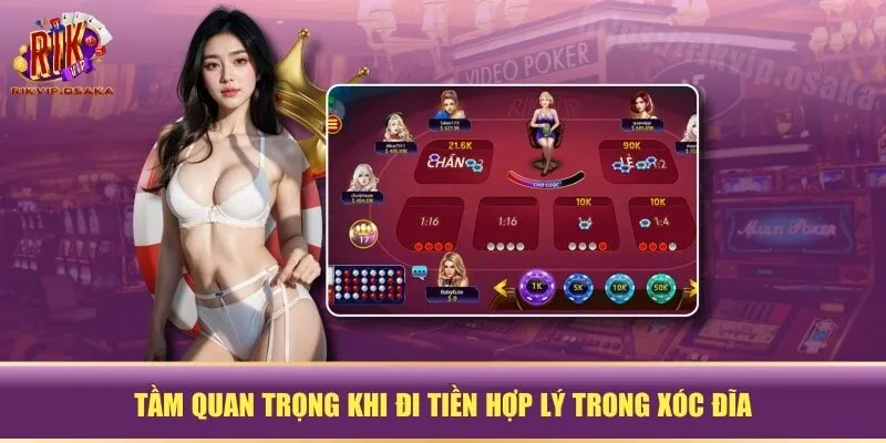 Tầm quan trọng khi đi tiền hợp lý trong xóc đĩa Tầm quan trọng khi đi tiền hợp lý trong xóc đĩa